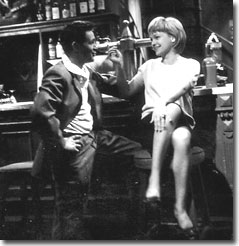Mit Thein in dem Film „Fanny“ von 1962